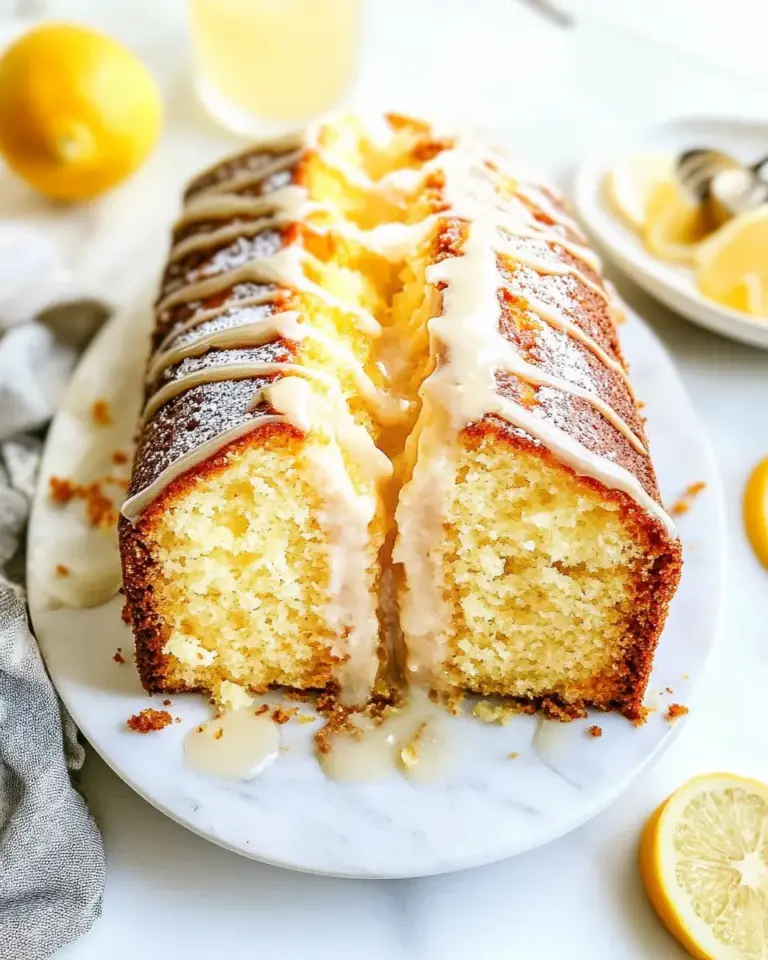 Lemon Butter Pound Cake