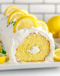 Lemon Cake Roll