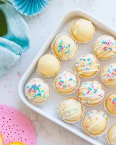 Lemon Cookie Balls
