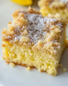 Lemon Crumb Cake