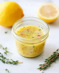 Lemon Dijon Herb Dressing