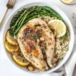 Lemon Garlic Baked Chicken Dinner