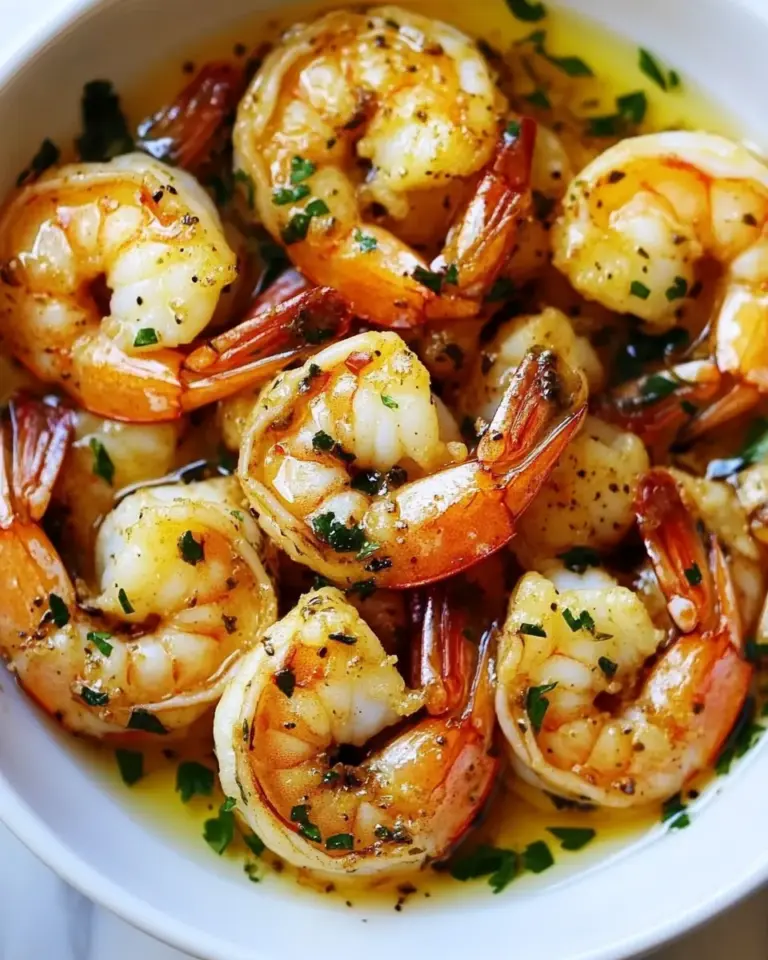 Lemon Herb Butter Shrimp