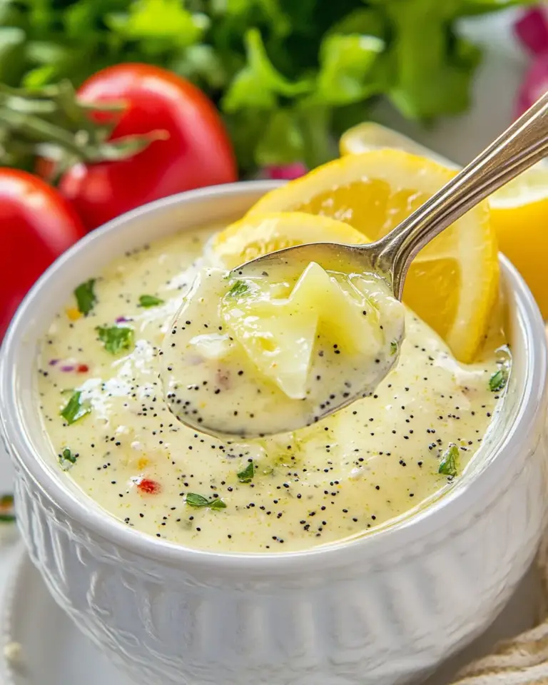 Lemon Poppy Seed Dressing