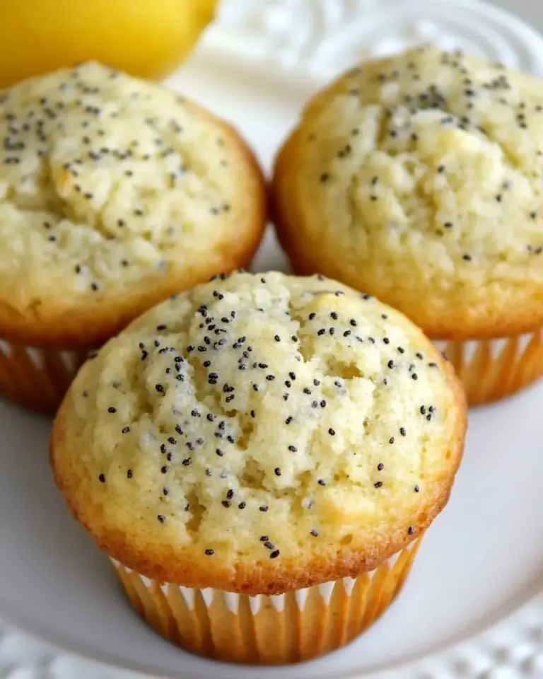 Lemon Poppy Seed Muffins