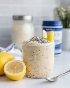 Lemon Poppy Seed Overnight Oats