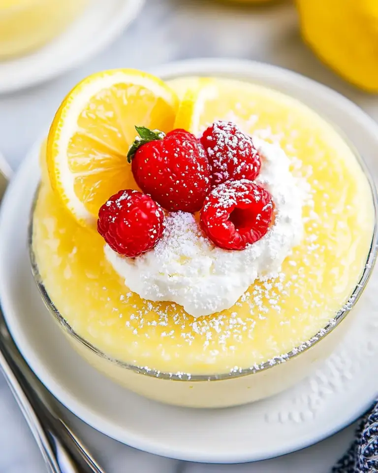 Lemon Pudding Cake