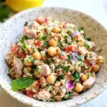 Lemony Chickpea and Tuna Salad