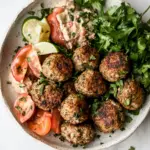 Lemony Oregano Vegan Meatballs