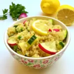 Lemony Quinoa Salad