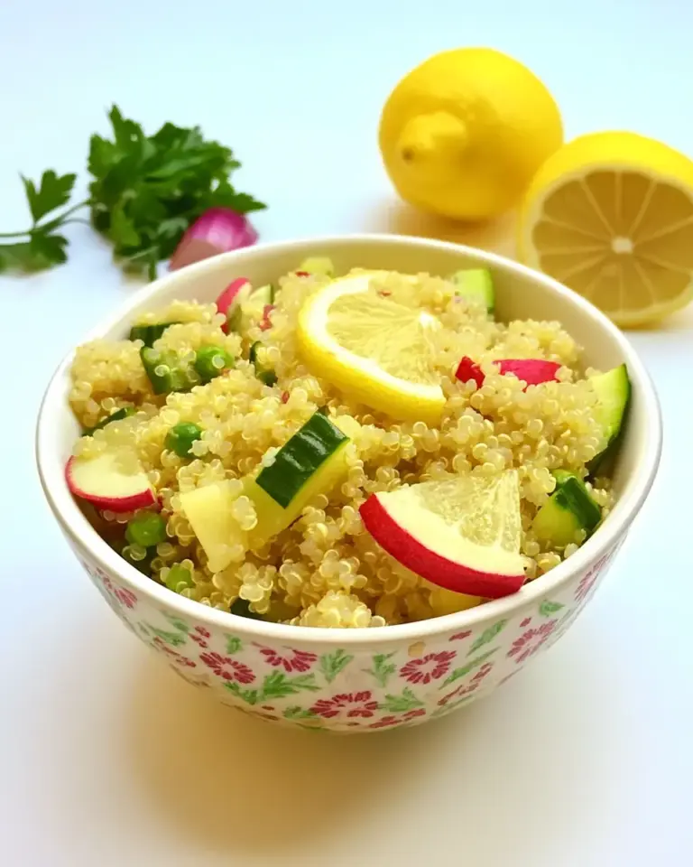 Lemony Quinoa Salad