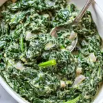 Low Carb Keto Creamed Spinach