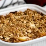Low Sugar Pumpkin Apple Crumble