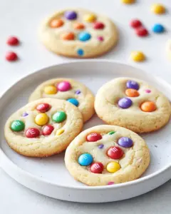 M&M Sugar Cookies
