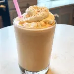 Macro Friendly PB Banana Milkshake