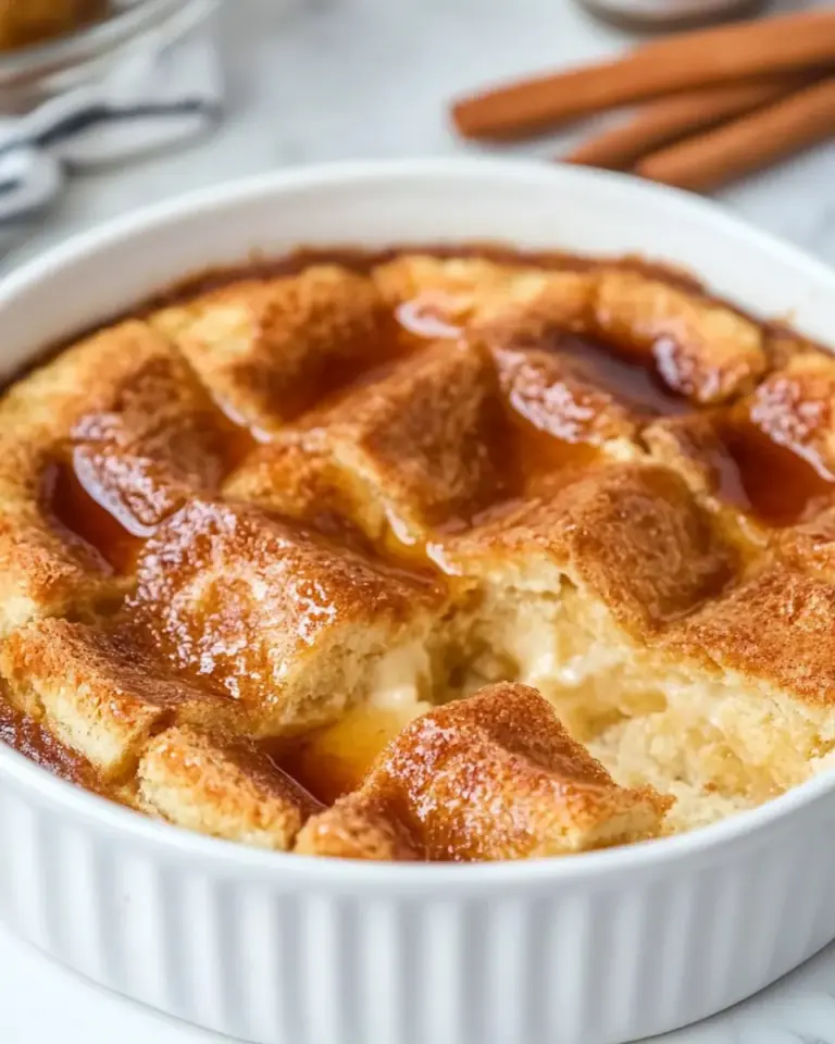 Maple Custard Bread Pudding