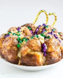 Mardi Gras Monkey Bread