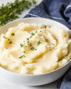 Mashed Potatoes with Parsnips and Horseradish