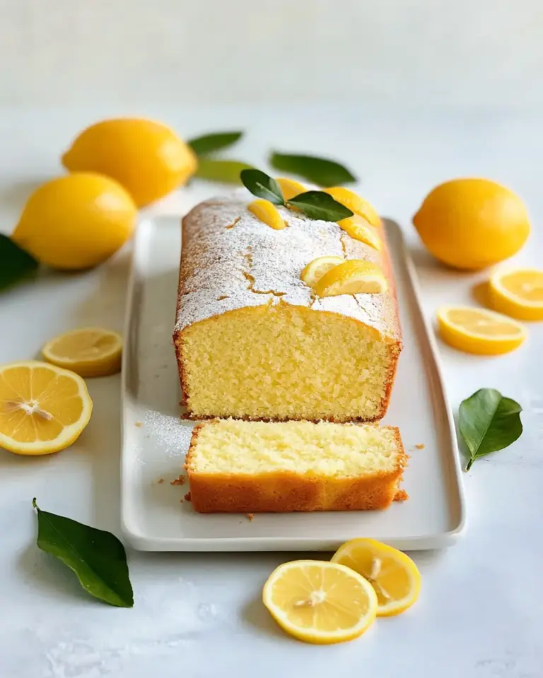 Meyer Lemon Olive Oil Loaf Cake