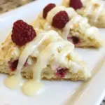 Meyer Lemon Raspberry Scones