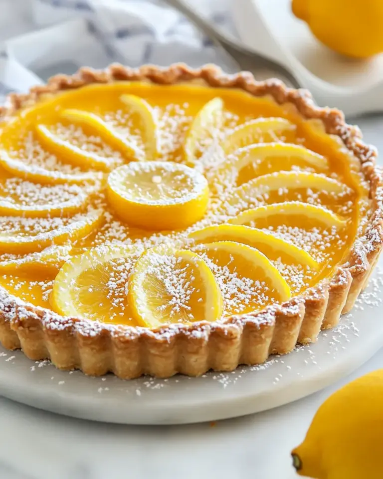 Meyer Lemon Tart