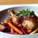 Middle Eastern Chicken with Roasted Vegetables