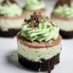 Mini Mint Cheesecake