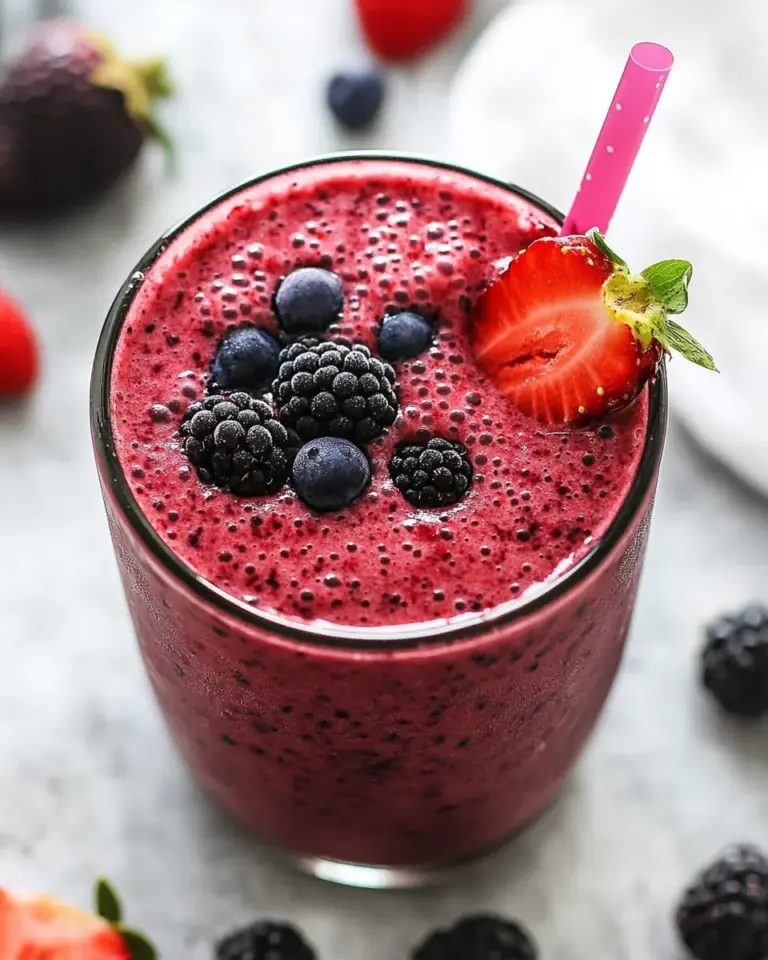 Mixed Berry Smoothie