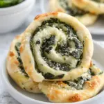 Muenster and Spinach Pinwheels