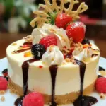 No Bake Chilled Cheesecake