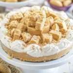 No Bake Frozen Peanut Butter Cheesecake