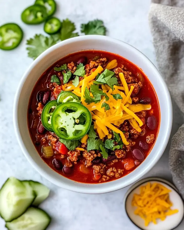 No Bean Chili