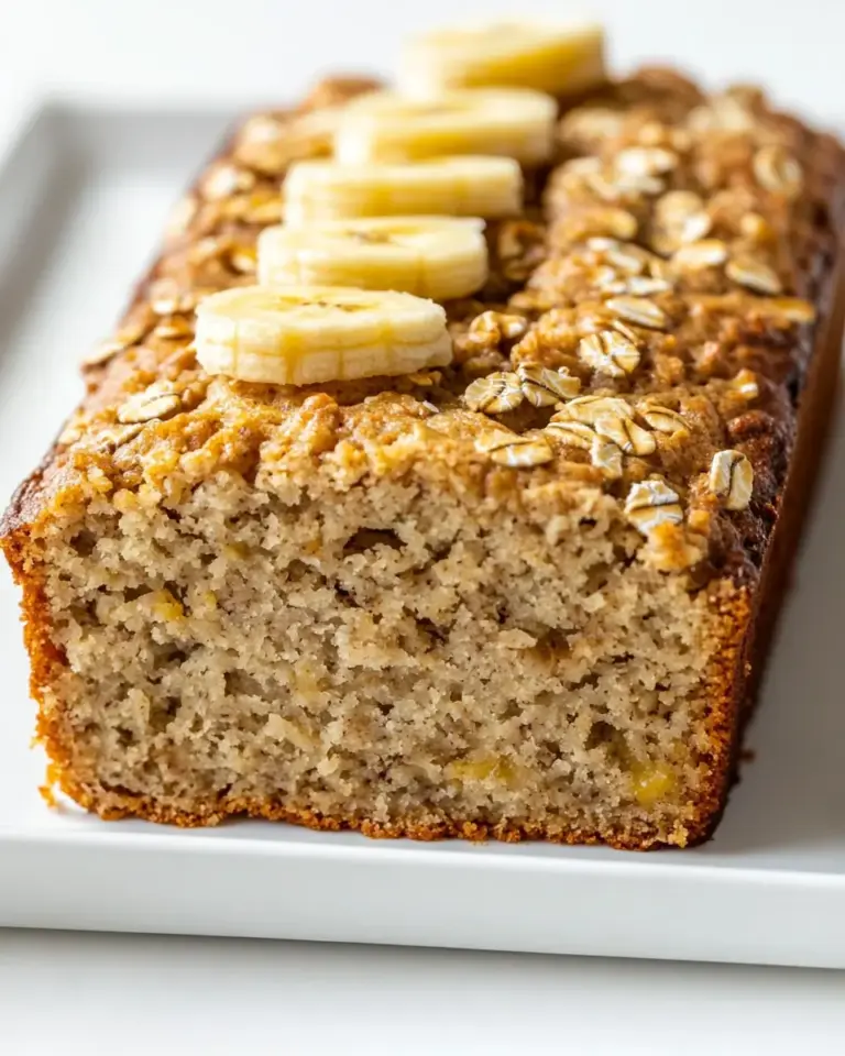 Oatmeal Banana Bread
