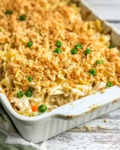 Old School Chicken Noodle Casserole
