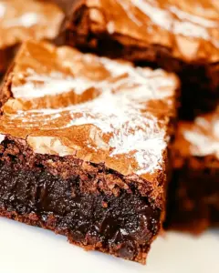 One Bowl Brownies