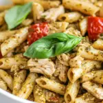 One Pot Chicken Pesto Pasta
