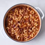 One Pot Chili Cheese Pasta