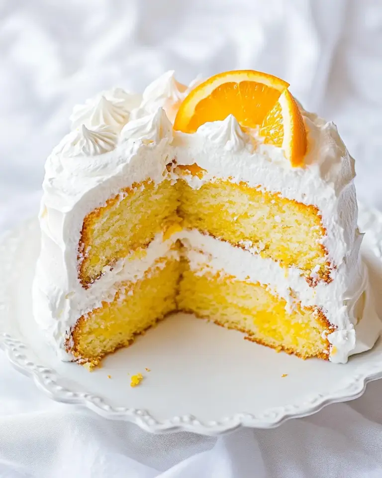 Orange Chiffon Cake
