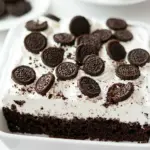 Oreo Pudding Poke Cake