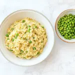 Orzotto with Peas