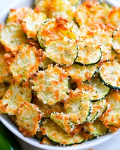 Parmesan Zucchini Chips