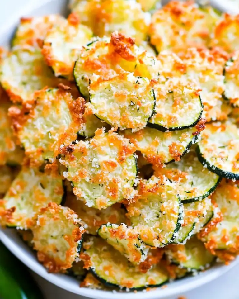 Parmesan Zucchini Chips