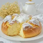 Paska Bread with Sour Cream