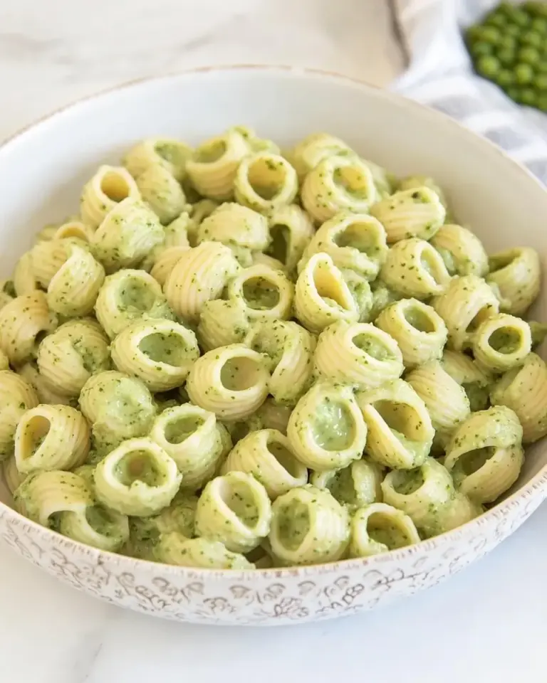 Pasta with Pea Sauce