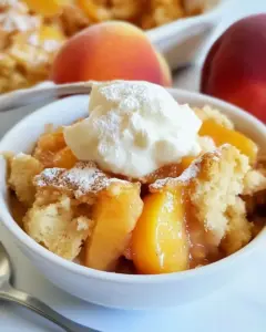 Peach Cobbler