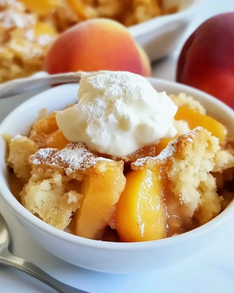 Peach Cobbler