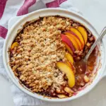 Peach Crumble