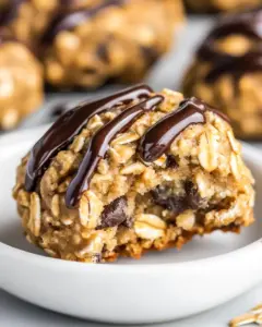 Peanut Butter Banana Oatmeal Breakfast Cookies