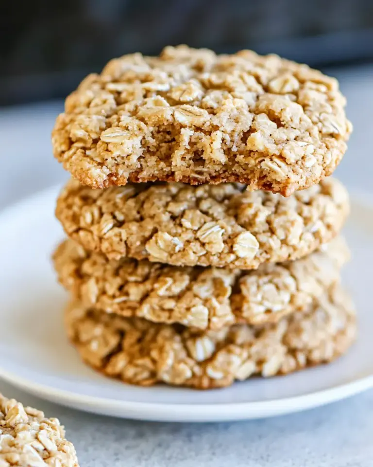 Peanut Butter Oatmeal Cookies