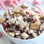 Peppermint Bark Chocolate Chex Mix